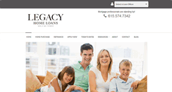 Desktop Screenshot of mylegacylender.com